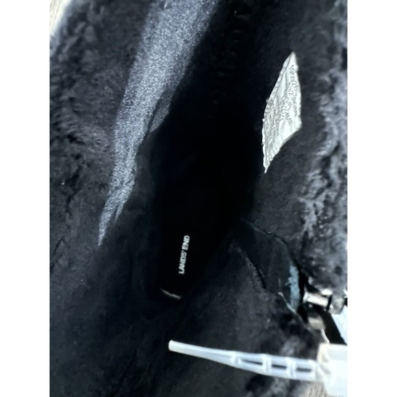 Lands End Black Thermolite Winter Boots Women’s 6.5 - Picture 7 of 9